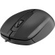 Mysz przewodowa optyczna Alpha MB-507 1000DPI 3P Czarna 