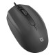 Mysz przewodowa optyczna Alpha MB-507 1000DPI 3P Czarna 