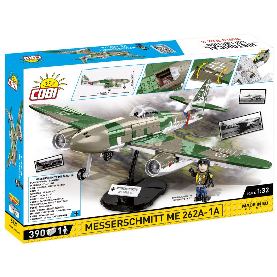 Klocki Messerschmitt Me262 A-1a 