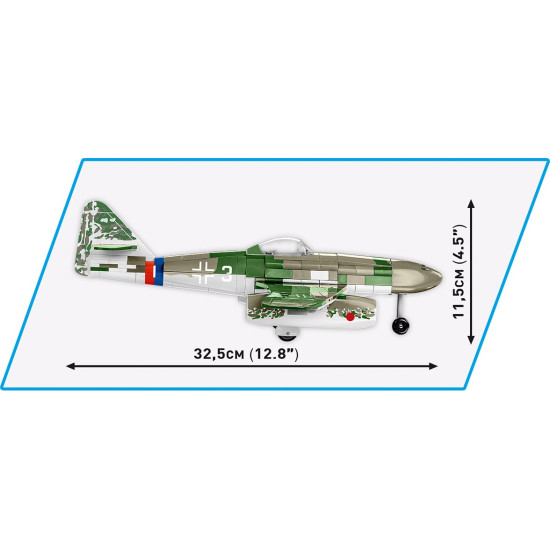 Klocki Messerschmitt Me262 A-1a 