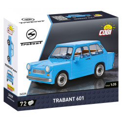 Klocki 72 elementów Trabant 601