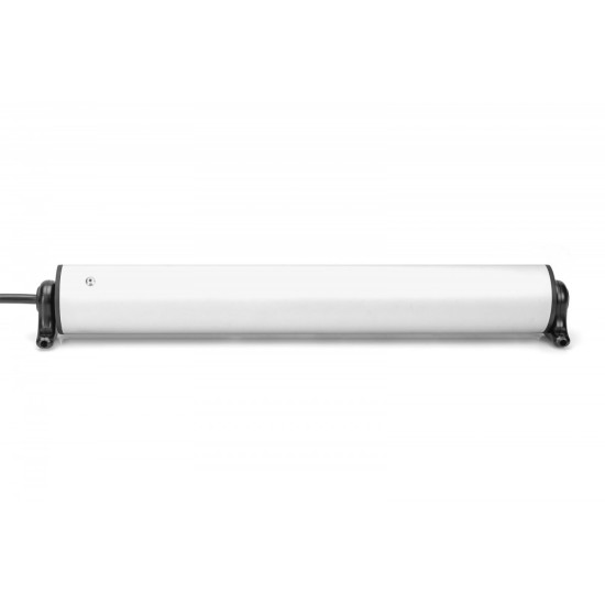 Listwa zasilająca biurowa 45° 6 gniazd, 2xUSB-A 1xUSB-C (5V/3,4A) możliwość obrotu o 180°, aluminiowa, z zaciskiem na blat