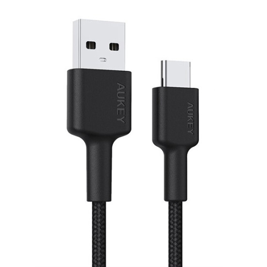 CB-CD30 nylonowy kabel USB C - USB A | 0.9m | 3A | 60W PD | 20V