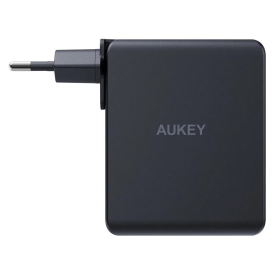 PA-B7O Omnia II GaN ładowarka sieciowa 3xUSB (2xUSB C+1xUSBA) 140W PD3.1 PPS EU/US/UK