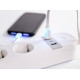 Inteligentna listwa zasilająca Tuya 4xDE 2xUSB-A 1xUSB-C Biała 