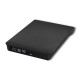 Nagrywarka DVD-RW zewnętrzna | USB 3.0 | Czarna Nagrywarka DVD-RW zewnętrzna | USB 3.0 | Czarna