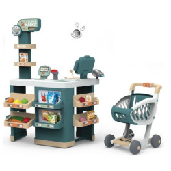 Supermarket z wózkiem 