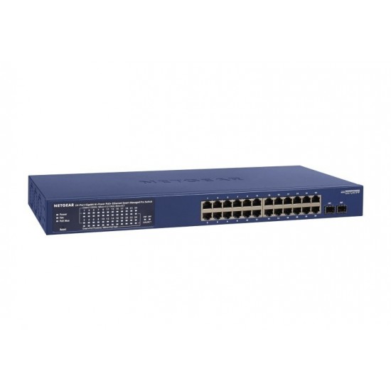 Przełącznik Smart GS724TP Switch Smart 24xGE PoE 2xSFP 