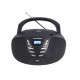 Boombox FM PLL CD/MP3/USB/AUX czarny Boombox FM PLL CD/MP3/USB/AUX czarny