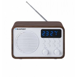 Radio przenośne FM PLL  Bluetooth SD/USB/AUX/Zegar/Alarm z akumulatorem