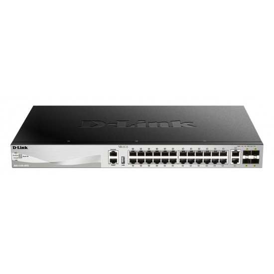 Przełącznik zarządzalny DGS-3130-30TS Switch 24GE 2x10G 4xSFP+ 