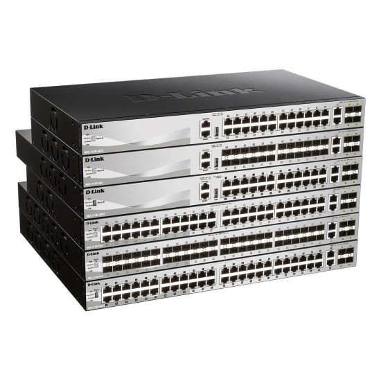 Przełącznik zarządzalny DGS-3130-30TS Switch 24GE 2x10G 4xSFP+ 