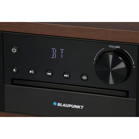 Mikrowieża all-in-one Bluetooth, HDMI ARC, Wejście optyczne CD/MP3/USB/AUX Zegar/ Alarm