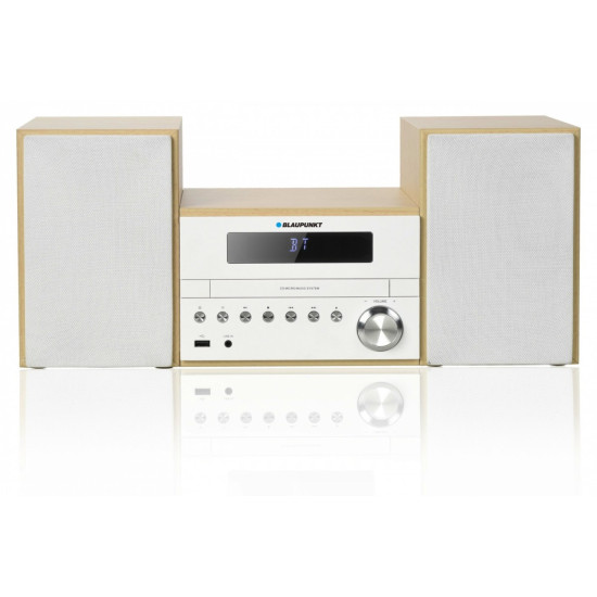 Mikrowieża Bluetooth RDS/ID3 tag CD/MP3/USB/AUX/Zegar/Alarm