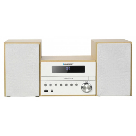 Mikrowieża Bluetooth RDS/ID3 tag CD/MP3/USB/AUX/Zegar/Alarm