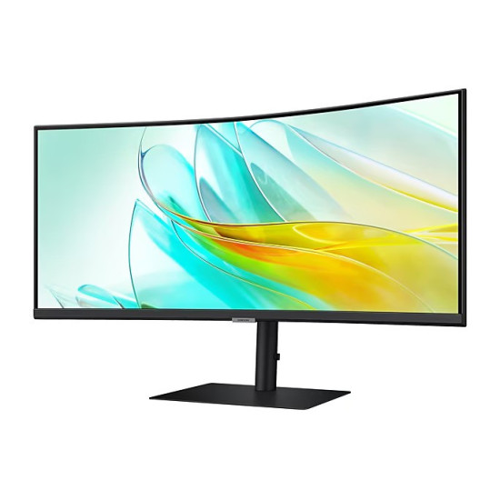 Monitor 34 cale LS34C652UAUXEN VA 3440x1440 UWQHD 21:9 1xHDMI 1xDP 1xUSB-C(90W) 3xUSB 3.0 LAN (RJ45) 5ms 100Hz HAS+PIVOT zakrzywiony głośniki 3Y OS