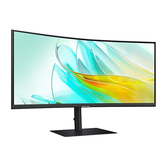 Monitor 34 cale LS34C652UAUXEN VA 3440x1440 UWQHD 21:9 1xHDMI 1xDP 1xUSB-C(90W) 3xUSB 3.0 LAN (RJ45) 5ms 100Hz HAS+PIVOT zakrzywiony głośniki 3Y OS