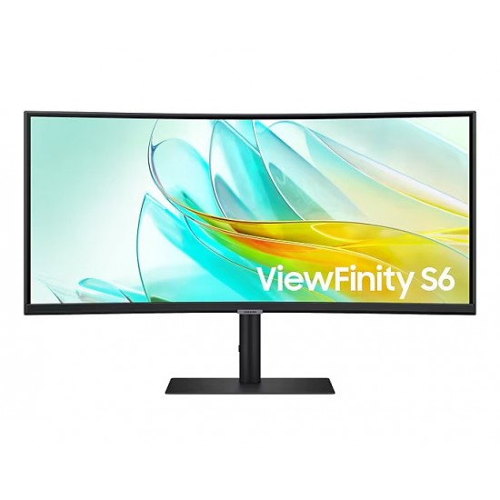 Monitor 34 cale LS34C652UAUXEN VA 3440x1440 UWQHD 21:9 1xHDMI 1xDP 1xUSB-C(90W) 3xUSB 3.0 LAN (RJ45) 5ms 100Hz HAS+PIVOT zakrzywiony głośniki 3Y OS