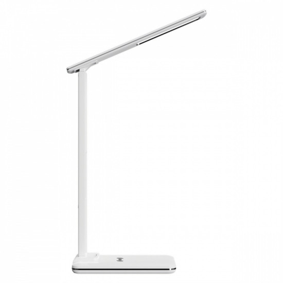 Lampka biurkowa z ładowarką indukcyjną i wyświetlaczem LED MT222