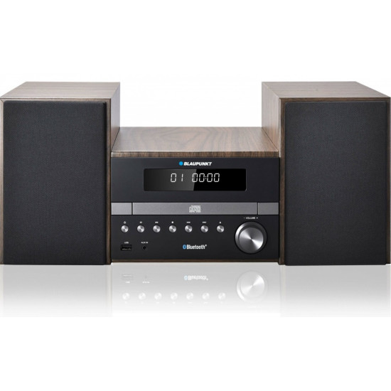 Mikrowieża Bluetooth RDS/ID3 tag CD/MP3/USB/AUX/Zegar/Alarm