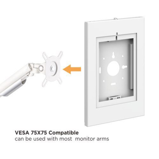 Uchwyt do tabletu ścienny z blokadą reklamowy 9,7-11 cali MC-474W 