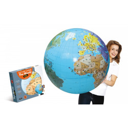 Piłka Caly Globus 85 cm - Świat