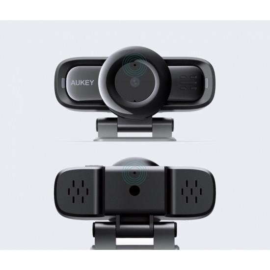 Kamera internetowa USB PC-LM3| Full HD 1920x1080 | Autofocus | 1080p | 30fps | Mikrofony stereo