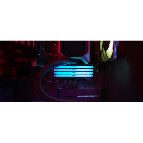 Pamięć DDR4 Fury Beast RGB 128GB(4*32GB)/3600 CL18
