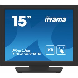 Monitor 15 cali T1531SR-B1S VA,RESISTIVE,HDMI,DP,VGA,IP54,2x1W 
