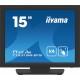 Monitor 15 cali T1531SR-B1S VA,RESISTIVE,HDMI,DP,VGA,IP54,2x1W 