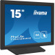 Monitor 15 cali T1531SR-B1S VA,RESISTIVE,HDMI,DP,VGA,IP54,2x1W 