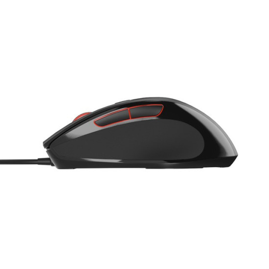 Mysz Pigeon 2 4000 DPI 1.8m Czarna 