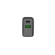 Ładowarka sieciowa Ribera 1x USB-A + 1x USB-C 20W Czarna 