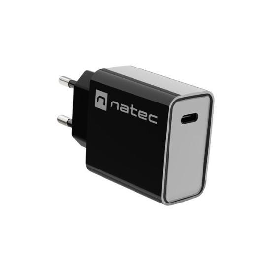 Ładowarka sieciowa Ribera 1x USB-C 20W Czarna 