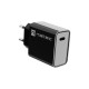 Ładowarka sieciowa Ribera 1x USB-C 20W Czarna 