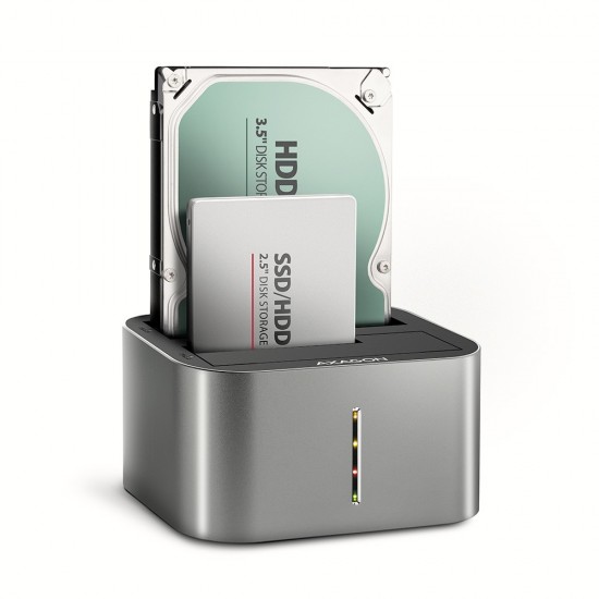 ADSA-DC Stacja dokująca USB 3.2 Gen 1 - 2x SATA 6G 2.5 ADSA-DC Stacja dokująca USB 3.2 Gen 1 - 2x SATA 6G 2.5