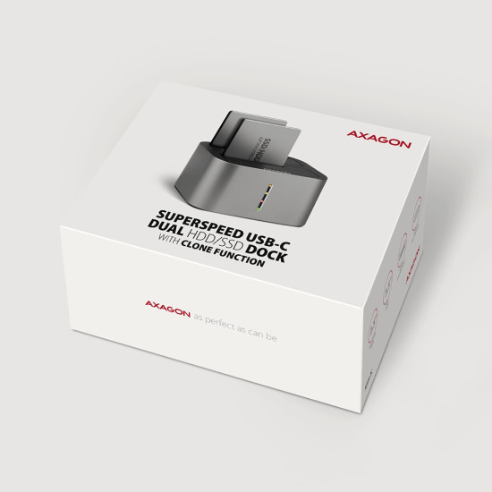 ADSA-DC Stacja dokująca USB 3.2 Gen 1 - 2x SATA 6G 2.5