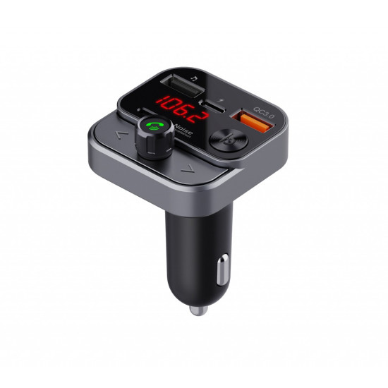 Transmiter samochodowy FM MP3 z funkcją BT,USB LCD FM-84B QC3.0 