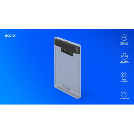 Zewnętrzna obudowa na dysk HDD/SSD 2.5