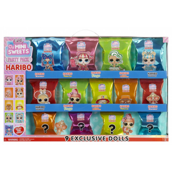 Lalka LOL Surprise Loves Mini Sweets X HARIBO Zestaw Imprezowy