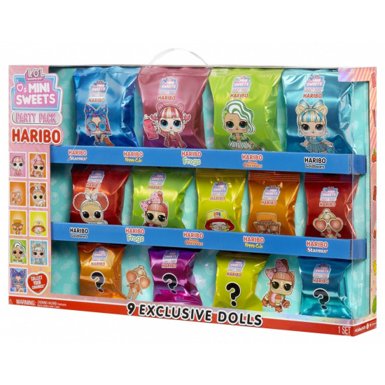 Lalka LOL Surprise Loves Mini Sweets X HARIBO Zestaw Imprezowy