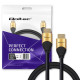 Kabel HDMI v2.1 Ultra High Speed 8K | 60Hz | 30AWG | 1m Złoty 
