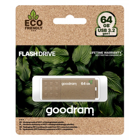 Pendrive UME2 64GB USB 3.0 Eco Friendly 