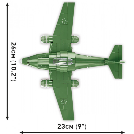Klocki Messerschmitt Me262 