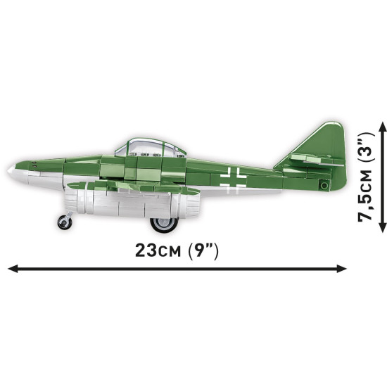 Klocki Messerschmitt Me262 