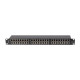 Patch panel 48 portów 1U 19 cali kat.6 ftp ekranowany czarny