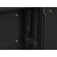 Szafa instalacyjna rack wisząca 19 cali 4u+3u 540x200 niskoprofilowa (złożona) czarna