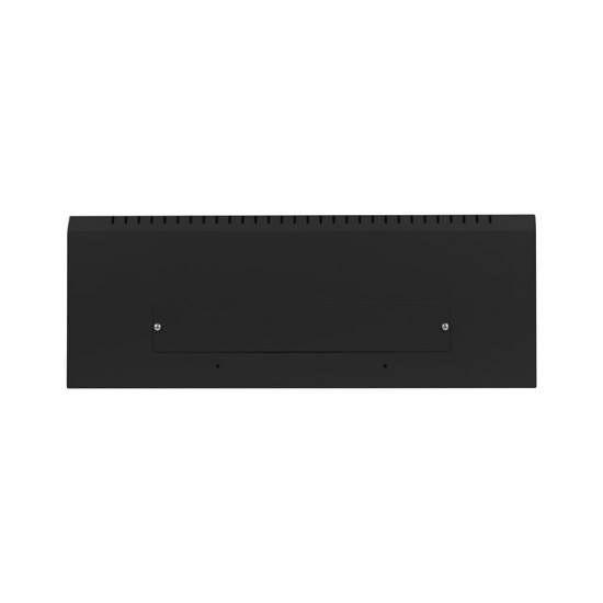 Szafa instalacyjna rack wisząca 19 cali 4u+3u 540x200 niskoprofilowa (złożona) czarna
