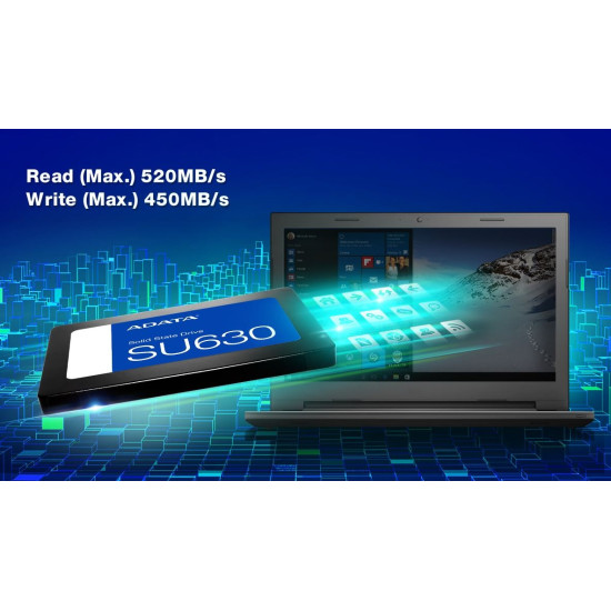 Dysk SSD Ultimate SU630 480G 2.5 S3 3D QLC Retail