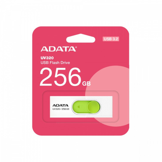 Pendrive UV320 256GB USB3.2 biało-zielony